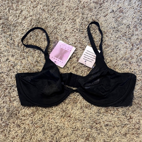 Savage X Fenty Other - Savage X Fenty Black Underwire Bra